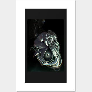 Sephiroth black materia Posters and Art